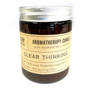Ancient wisdom Aromaterápiás szójagyertya illóolajokkal Clean Mind 200 g