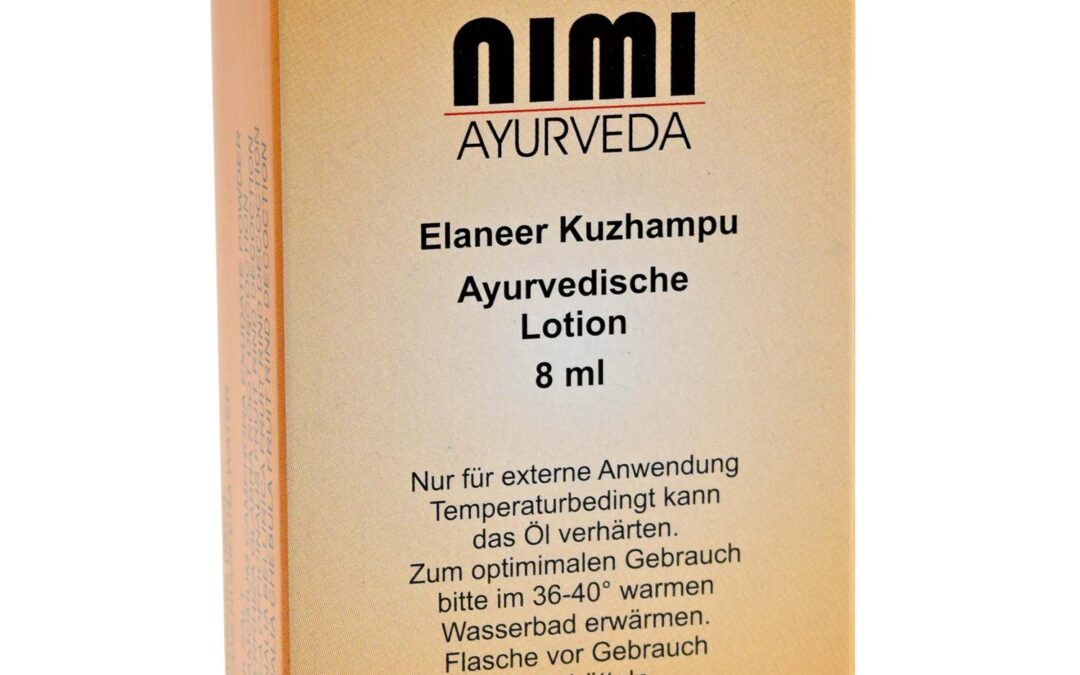 Nimi Ayurveda Elaneer Kuzhampu Ayurvedic Eye Massage Milk 8 ml