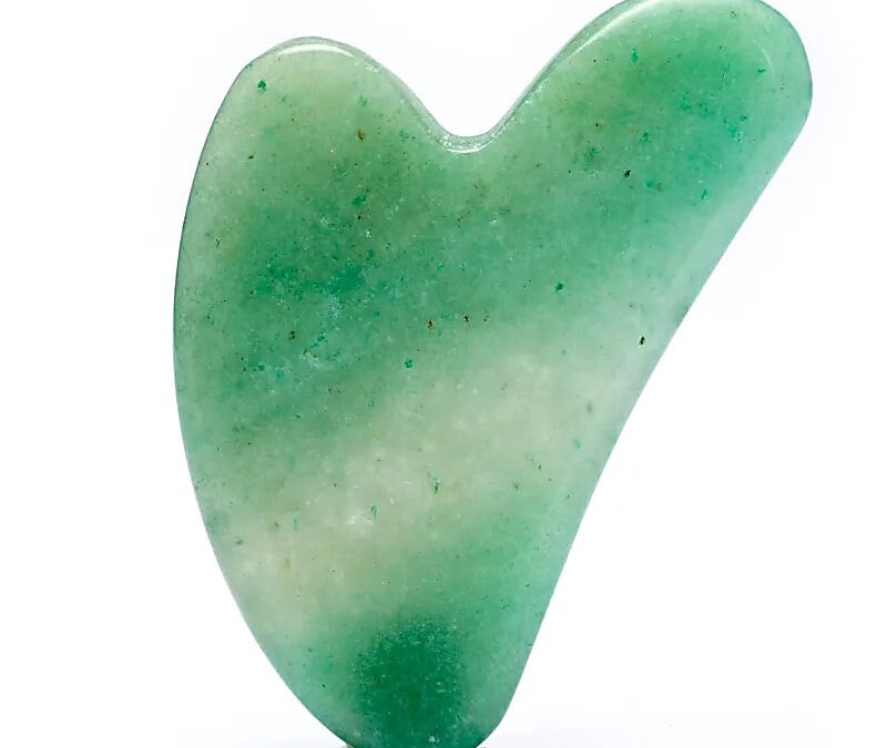 Phoenix Import Phoenix Gua Sha masszázskő 8 cm – féldrágakövek Anyag: Aventurin