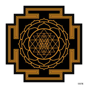 Napos mandala Mandala matrica Yantra - Sunseal Átmérő: 12 cm
