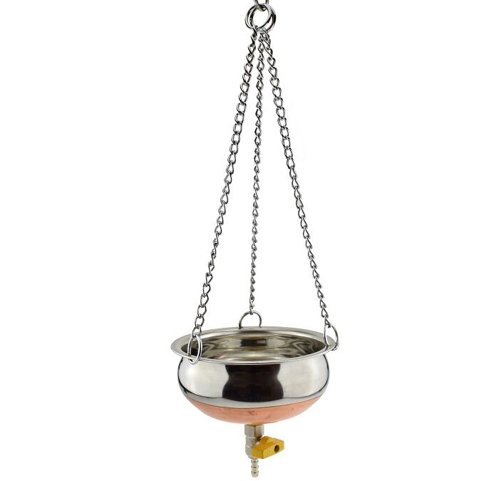 Sat Nam tál Shirodhara olajhoz 1 – 2,5 l Térfogat: 1 L acél