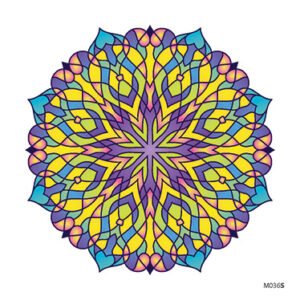Napos mandala Mandala matrica Flower - Sunseal Átmérő: 24 cm