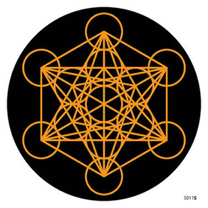 Napos mandala Mandala matrica Metatron kocka - Sunseal Átmérő: 17 cm