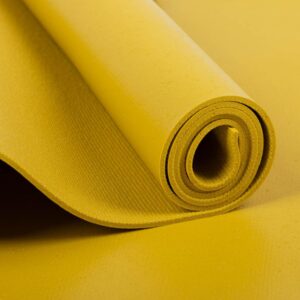 Bodhi Yoga Bodhi Rishikesh Premium 60 XL jógaszőnyeg rugalmas hevederekkel 200 x 60 cm x 4,5 mm Szín: Mustard