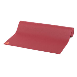 Bodhi Yoga Bodhi Rishikesh Premium 60 XL jógaszőnyeg rugalmas hevederekkel 200 x 60 cm x 4,5 mm Szín: Piros