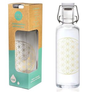 Phoenix Import Soulbottle üvegpalack Flower of Life / Lotus szimbólummal 600 ml Típus: Flower of Life