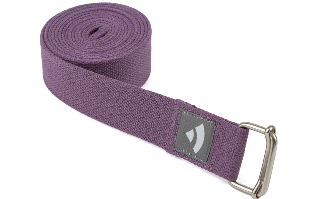 Bodhi Yoga Bodhi Joga heveder ASANA BELT csúszó csattal 250 cm Szín: Violet