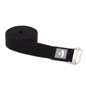 Bodhi Yoga Bodhi Joga heveder ASANA BELT csúszó csattal 250 cm Szín: Fekete