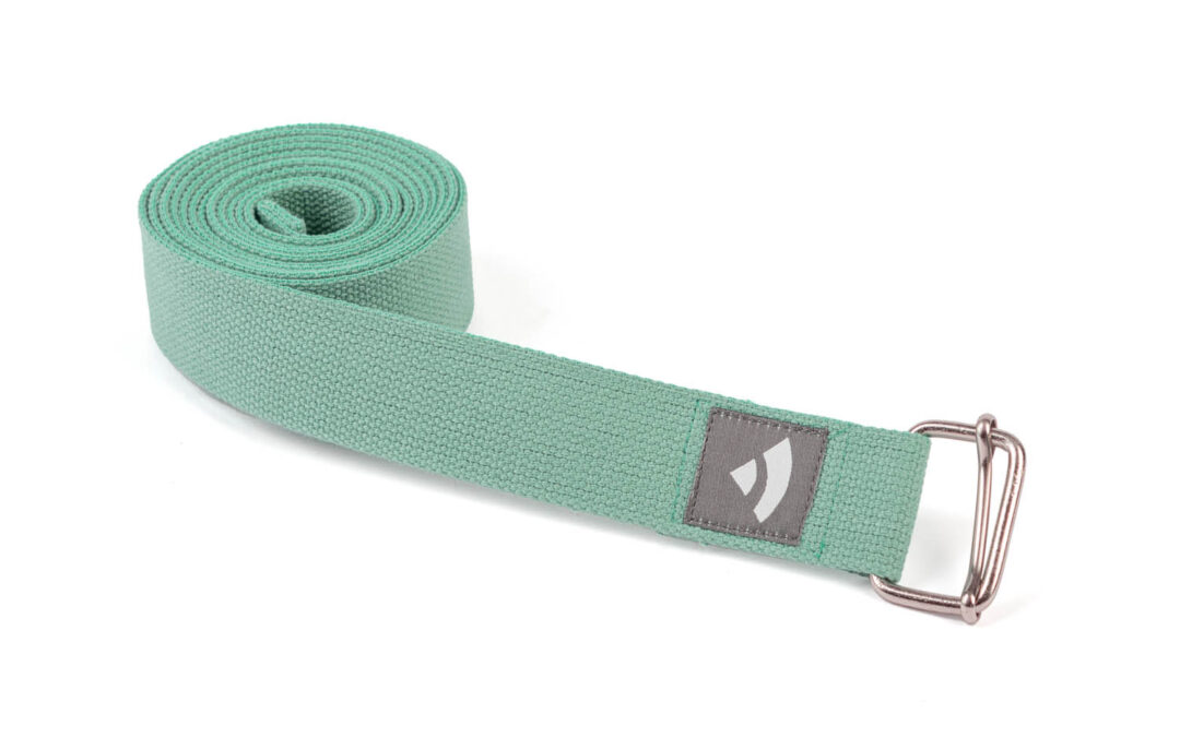 Bodhi Yoga Bodhi Joga heveder ASANA BELT csúszó csattal 250 cm Szín: Mineral Blue