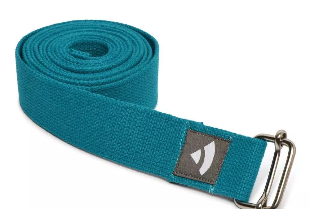 Bodhi Yoga Bodhi Joga heveder ASANA BELT csúszó csattal 250 cm Szín: Petrol