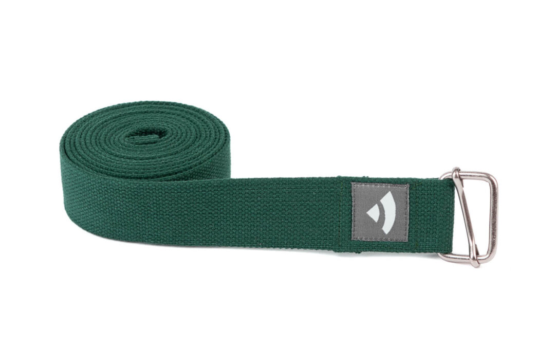 Bodhi Yoga Bodhi Joga heveder ASANA BELT csúszó csattal 250 cm Szín: Deep Green