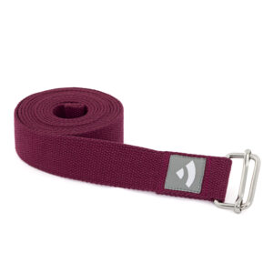 Bodhi Yoga Bodhi Joga heveder ASANA BELT csúszó csattal 250 cm Szín: Eggplant