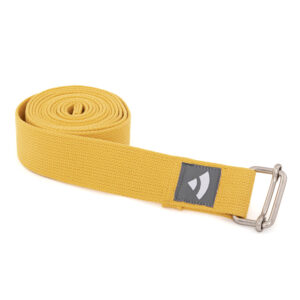 Bodhi Yoga Bodhi Joga heveder ASANA BELT csúszó csattal 250 cm Szín: Sárga