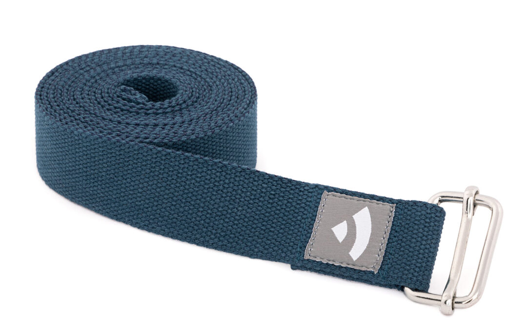Bodhi Yoga Bodhi Joga heveder ASANA BELT csúszó csattal 250 cm Szín: Kék Navy