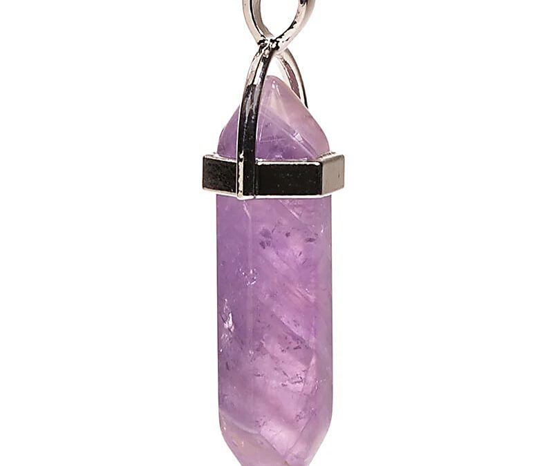 Phoenix Import Phoenix Pendant medál gyógyító kövekből 4 cm Anyag: Ametiszt