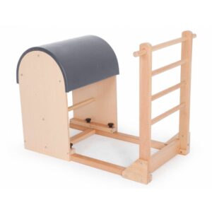 Elina Pilates Ladder Barrel - fa talppal Szín: szürke