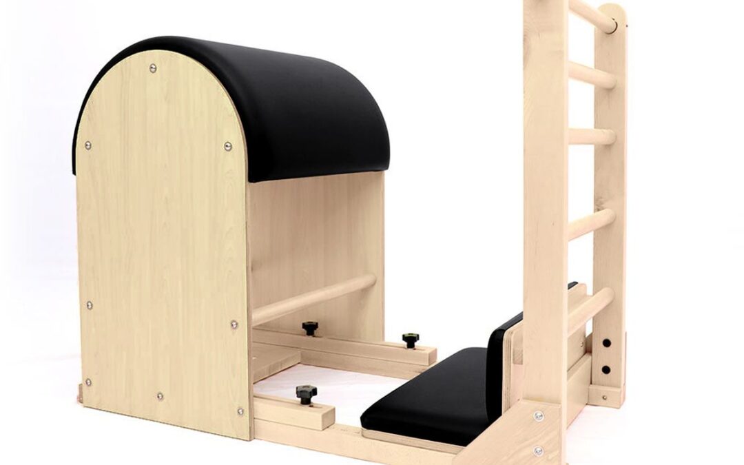 Elina Pilates Ladder Barrel – fa talppal Szín: Elite Black