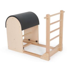 Elina Pilates Ladder Barrel - fa talppal Szín: Fekete