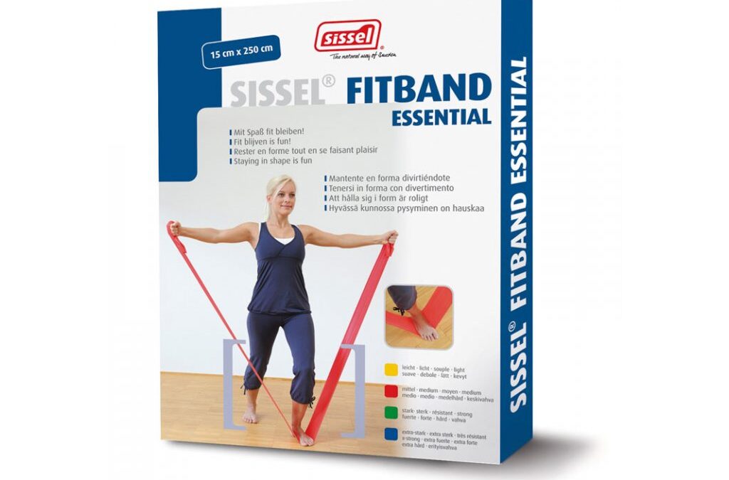 Sissel fitneszpánt Fitband Essential 250 cm Típus: Közepes 46 m