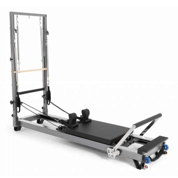 Elina Pilates Aluminium Reformer - alumínium reformer 4 magasságú és egy torony Típus: HL2 toronnyal