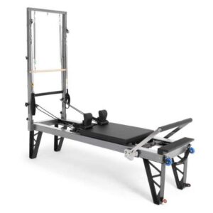 Elina Pilates Aluminium Reformer - alumínium reformer 4 magasságú és egy torony Típus: HL4 toronnyal