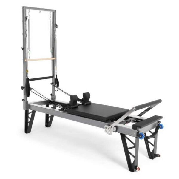 Elina Pilates Aluminium Reformer - alumínium reformer 4 magasságú és egy torony Típus: HL4 toronnyal