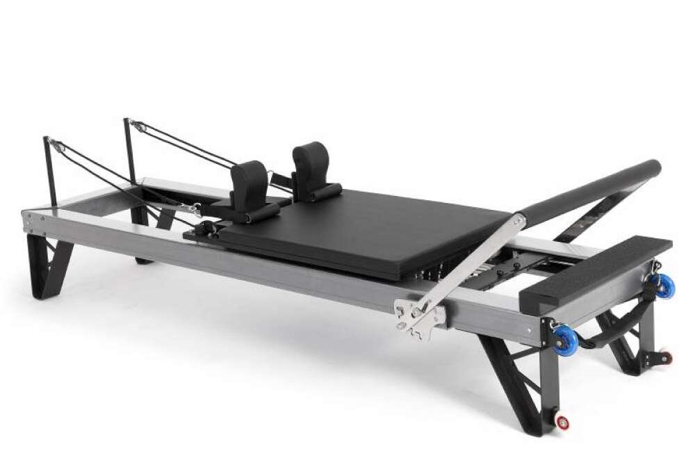 Elina Pilates Aluminium Reformer – alumínium reformer 4 magasságú és egy torony Típus: HL3