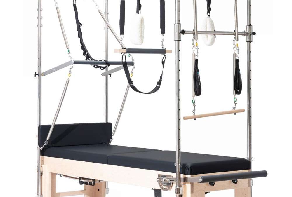 Elina Pilates Cadillac Reformer Elite – trapéz asztal reformerrel Szín: Fekete