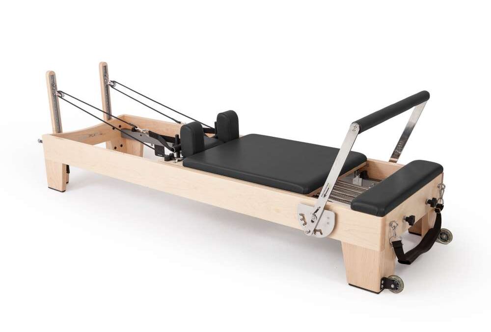 Elina Pilates Elite Wood Reformer 245 cm Szín: Fekete