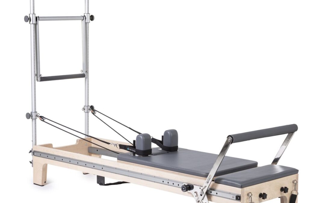 Elina Pilates Master Instructor Reformer 242 cm Szín: Szürke toronnyal