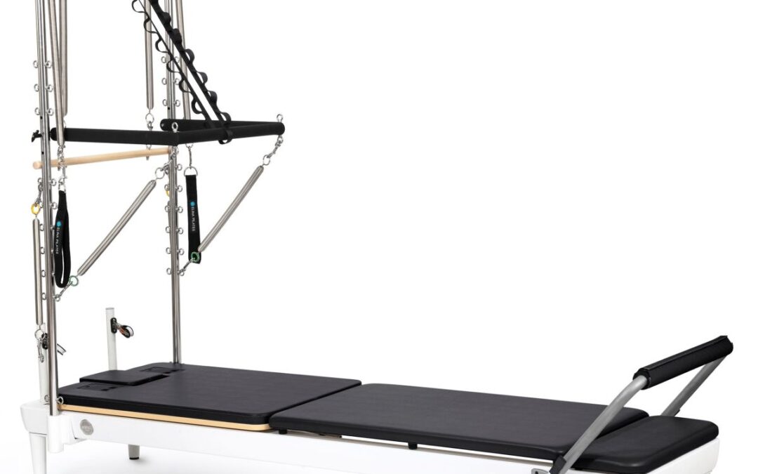 Elina Pilates Nubium Reformer 249 cm Szín: Fekete toronnyal
