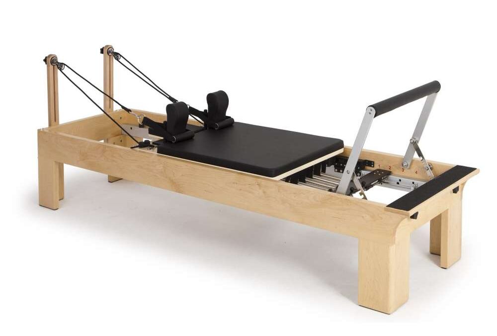 Elina Pilates Physio Wood Reformer 237 cm Szín: Fekete