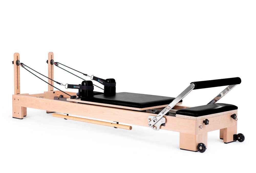 Elina Pilates Wooden Reformer Lignum 242 cm Szín: Fekete