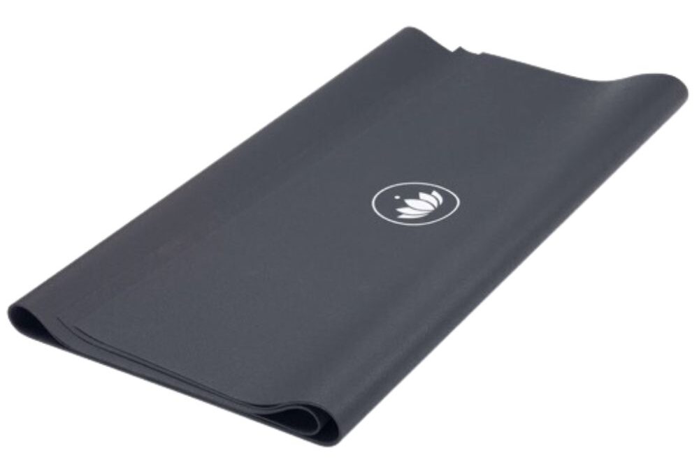 Lotuscrafts Yoga Mat Arise Travel gumi utazószőnyeg 185 x 65 cm 1,3 mm Szín: Graphite