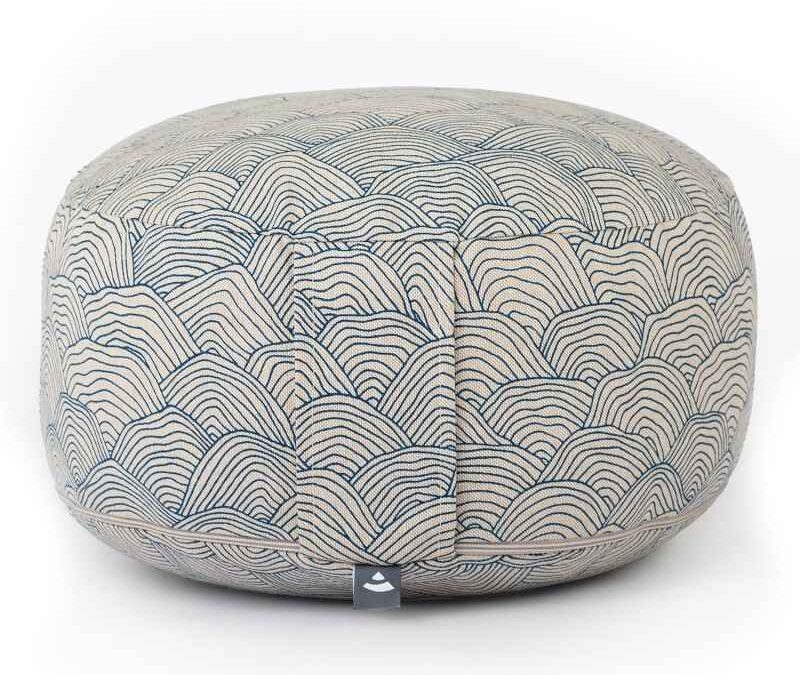 Bodhi Yoga Bodhi BIG RONDO meditációs párna Classic LAHARI 31 x 21,5 cm tönköly töltelék Szín: Kék