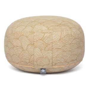 Bodhi Yoga Bodhi BIG RONDO meditációs párna Classic LAHARI 31 x 21,5 cm tönköly töltelék Szín: Arany