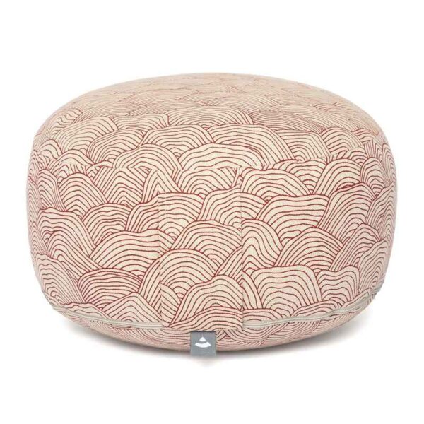 Bodhi Yoga Bodhi BIG RONDO meditációs párna Classic LAHARI 31 x 21,5 cm tönköly töltelék Szín: Piros