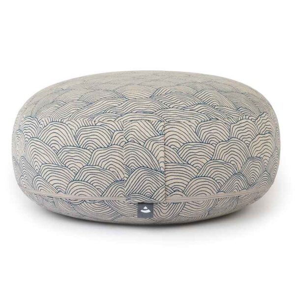 Bodhi Yoga Bodhi BIG RONDO meditációs párna Classic LAHARI 38,5 x 18,5 cm tönköly töltelék Szín: Kék