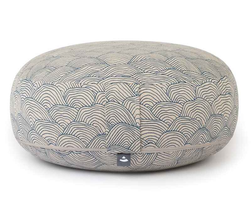 Bodhi Yoga Bodhi BIG RONDO meditációs párna Classic LAHARI 38,5 x 18,5 cm tönköly töltelék Szín: Kék