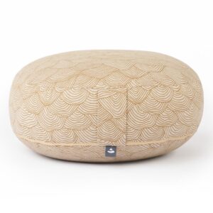 Bodhi Yoga Bodhi BIG RONDO meditációs párna Classic LAHARI 38,5 x 18,5 cm tönköly töltelék Szín: Arany