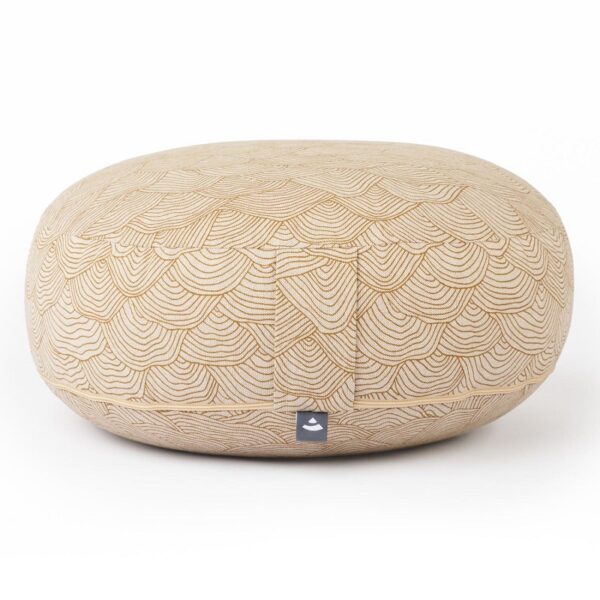 Bodhi Yoga Bodhi BIG RONDO meditációs párna Classic LAHARI 38,5 x 18,5 cm tönköly töltelék Szín: Arany