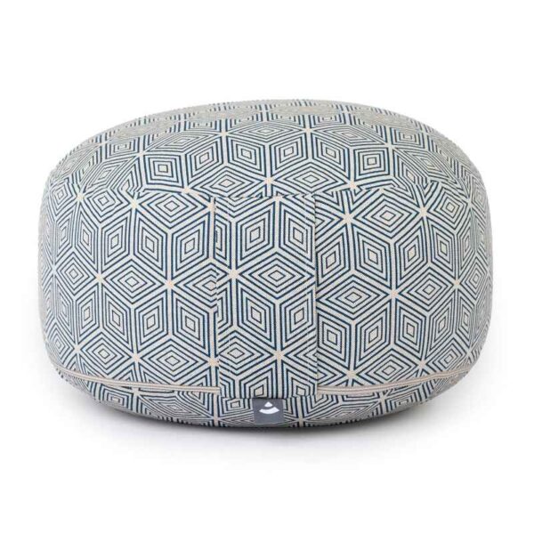 Bodhi Yoga Bodhi BIG RONDO meditációs párna Classic SATKA 31 x 21,5 cm tönköly töltelék Szín: Kék