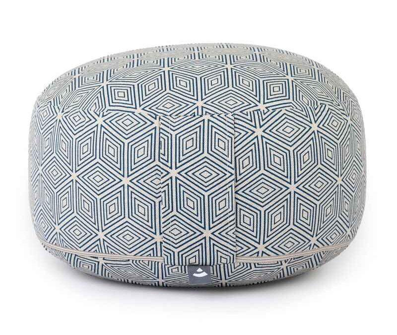 Bodhi Yoga Bodhi BIG RONDO meditációs párna Classic SATKA 31 x 21,5 cm tönköly töltelék Szín: Kék