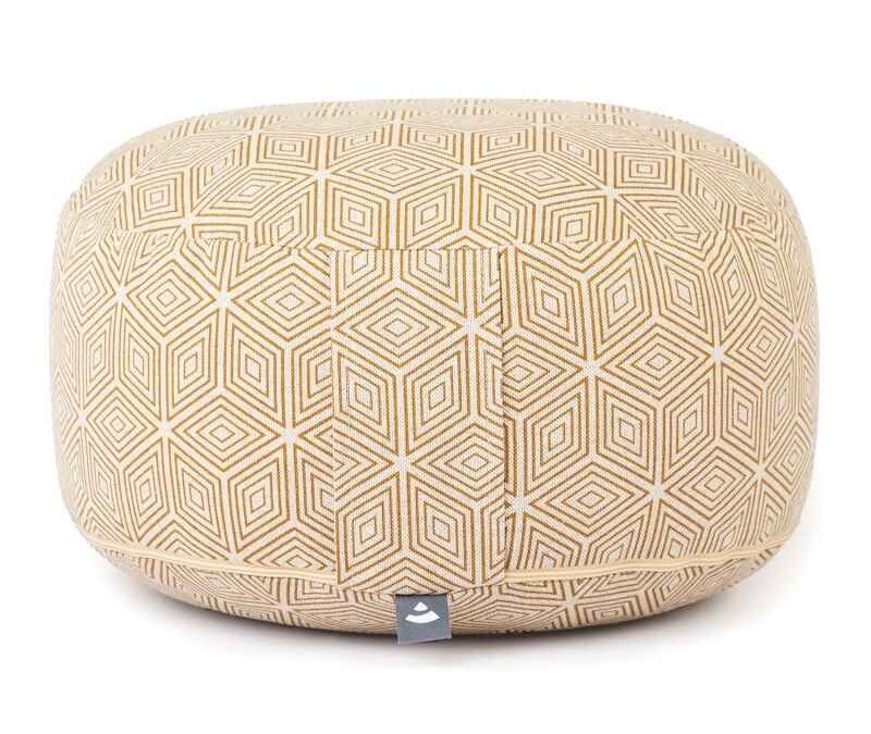 Bodhi Yoga Bodhi BIG RONDO meditációs párna Classic SATKA 31 x 21,5 cm tönköly töltelék Szín: Arany