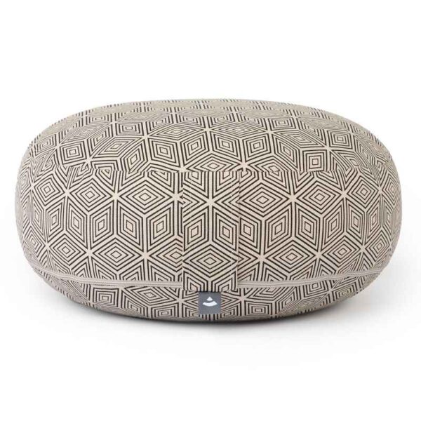 Bodhi Yoga Bodhi BIG RONDO meditációs párna Classic SATKA 38,5 x 18,5 cm tönköly töltelék Szín: Fekete