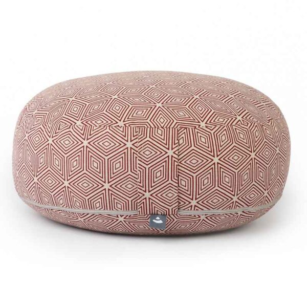 Bodhi Yoga Bodhi BIG RONDO meditációs párna Classic SATKA 38,5 x 18,5 cm tönköly töltelék Szín: Piros