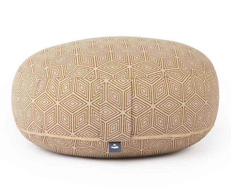 Bodhi Yoga Bodhi BIG RONDO meditációs párna Classic SATKA 38,5 x 18,5 cm tönköly töltelék Szín: Arany