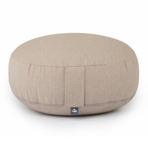 Bodhi Yoga Bodhi BIG RONDO széles meditációs párna CLASSIC Dobby 38,5 x 18,5 cm tönköly töltelék Szín: Diós