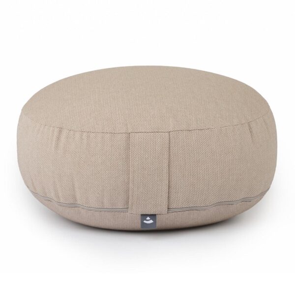 Bodhi Yoga Bodhi BIG RONDO széles meditációs párna CLASSIC Dobby 38,5 x 18,5 cm tönköly töltelék Szín: Diós