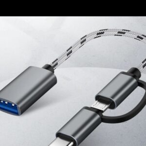 2 in 1 USB átalakító kábel